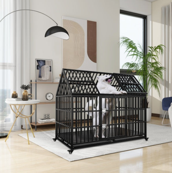 Metal crate for large dogs