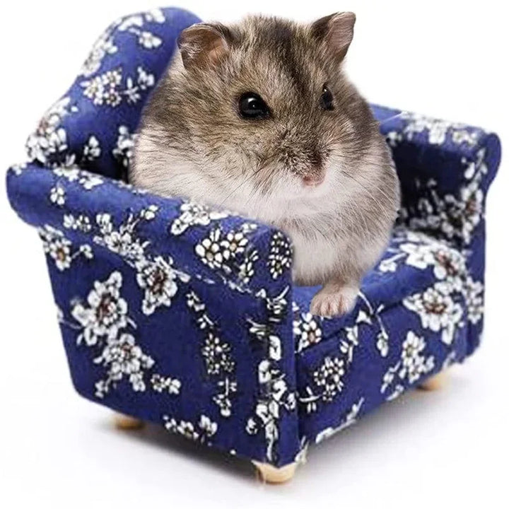 Mini Sofa for Hamster Cage