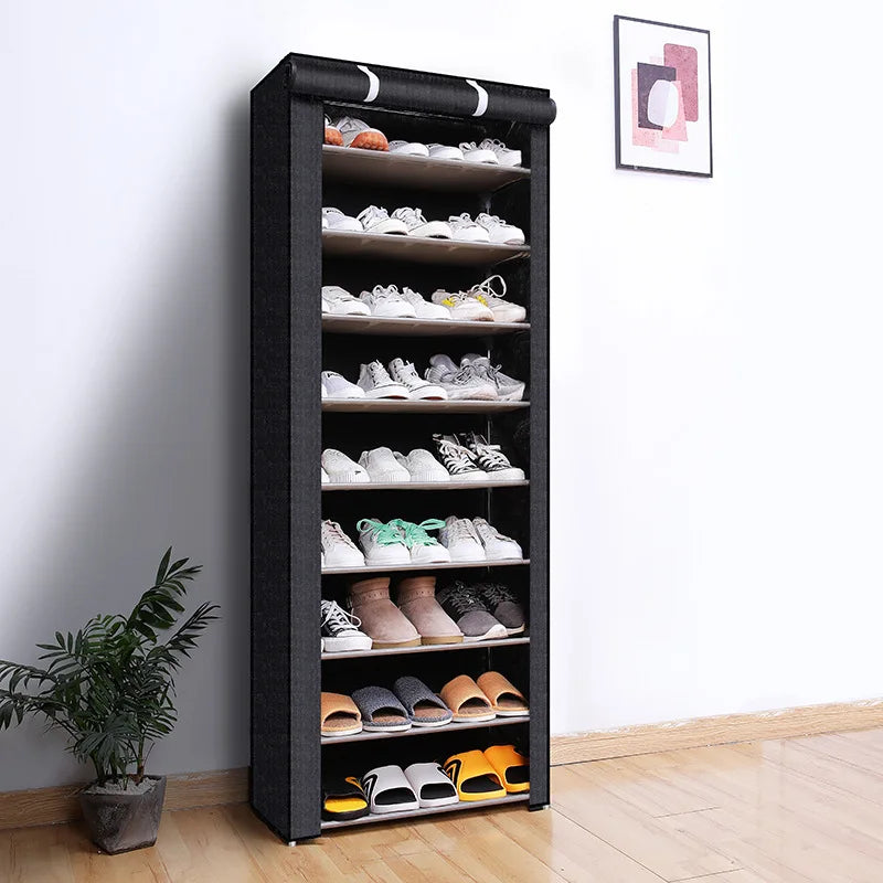 Minimalist Dustproof Shoe Rack for Small Room