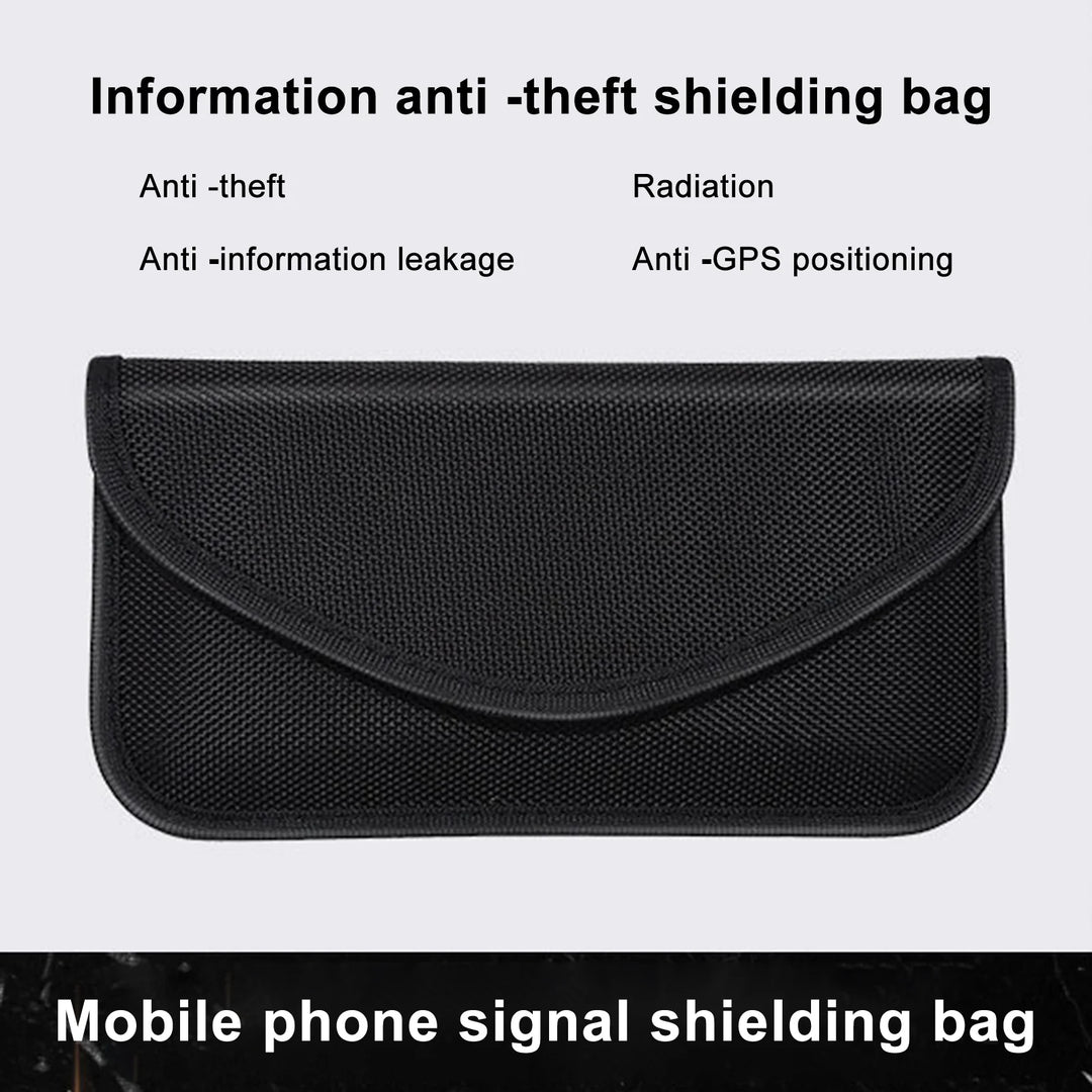 Mobile phone signal shielding bag