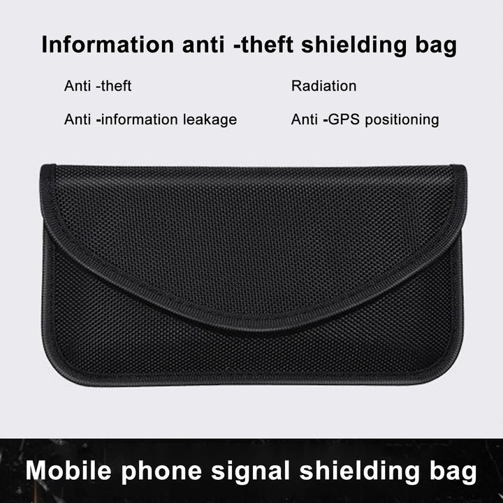 Mobile phone signal shielding bag