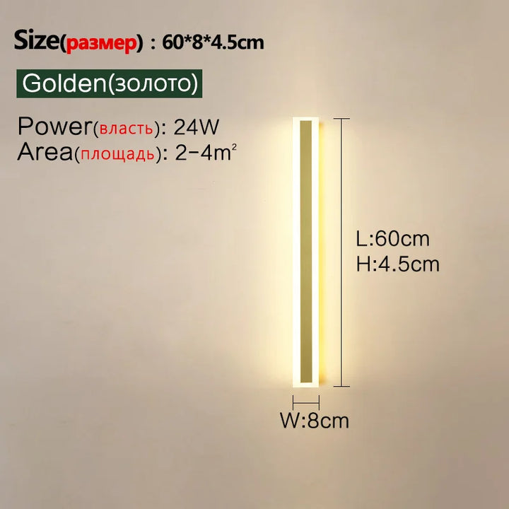 Modern waterproof porch light LED