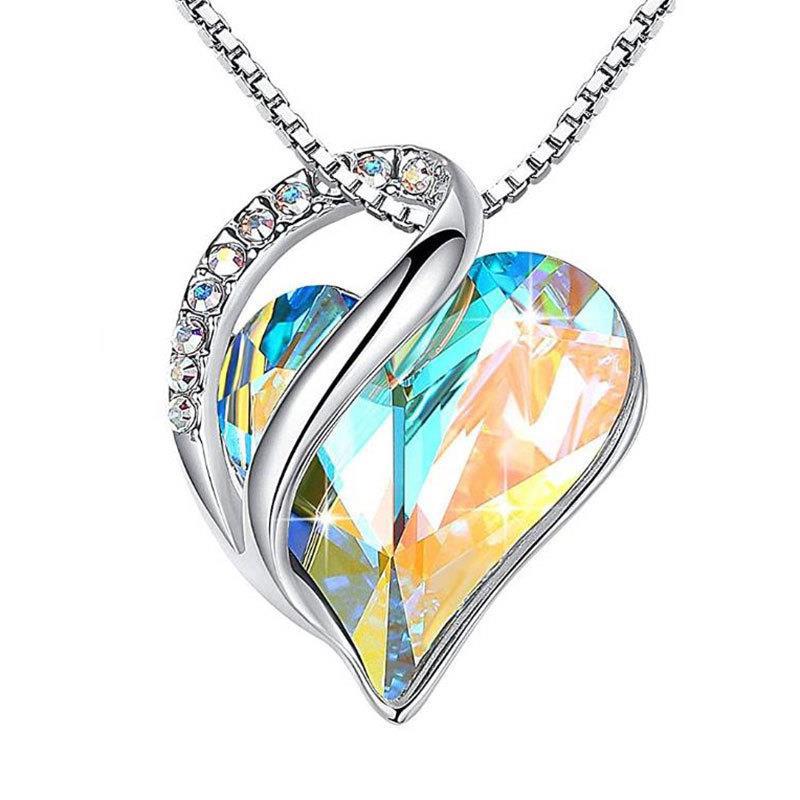 Mother’s Day heart necklace gift