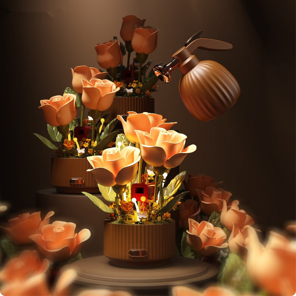 Motion flowers preserved gift model