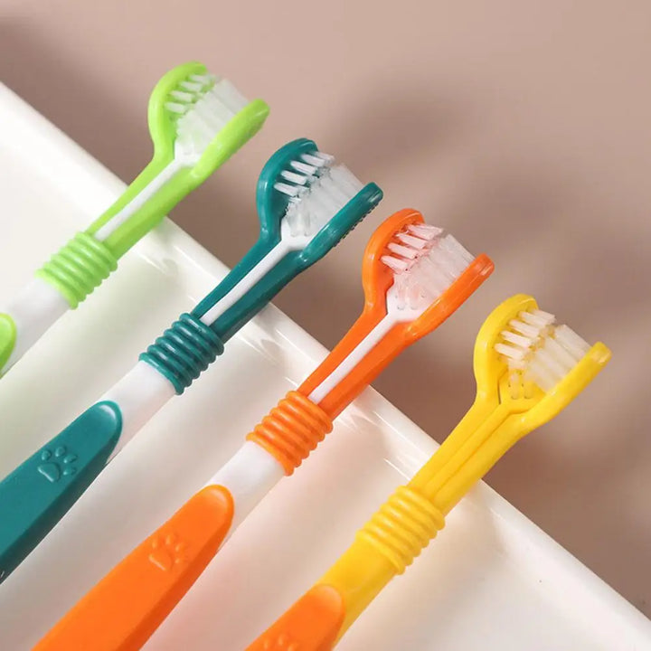 Multi-Head Pet Oral Cleaning Brush
