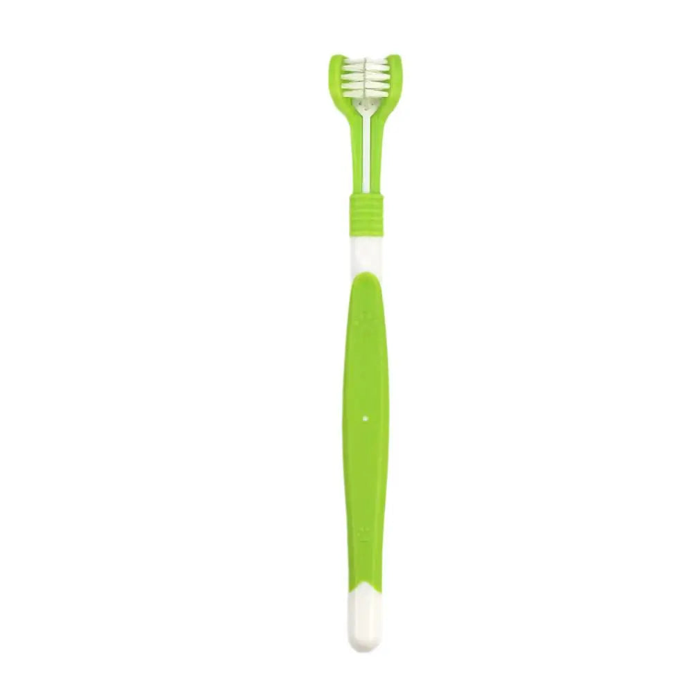 Multi-Head Pet Toothbrush for Oral Hygiene
