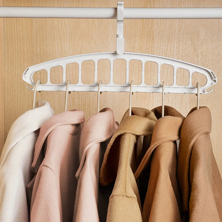 Multi-Port Closet Organizer Hanger