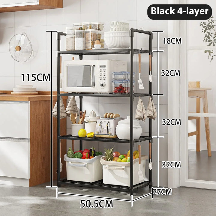 Multi-Tier Kitchen Shelf for Household Organization