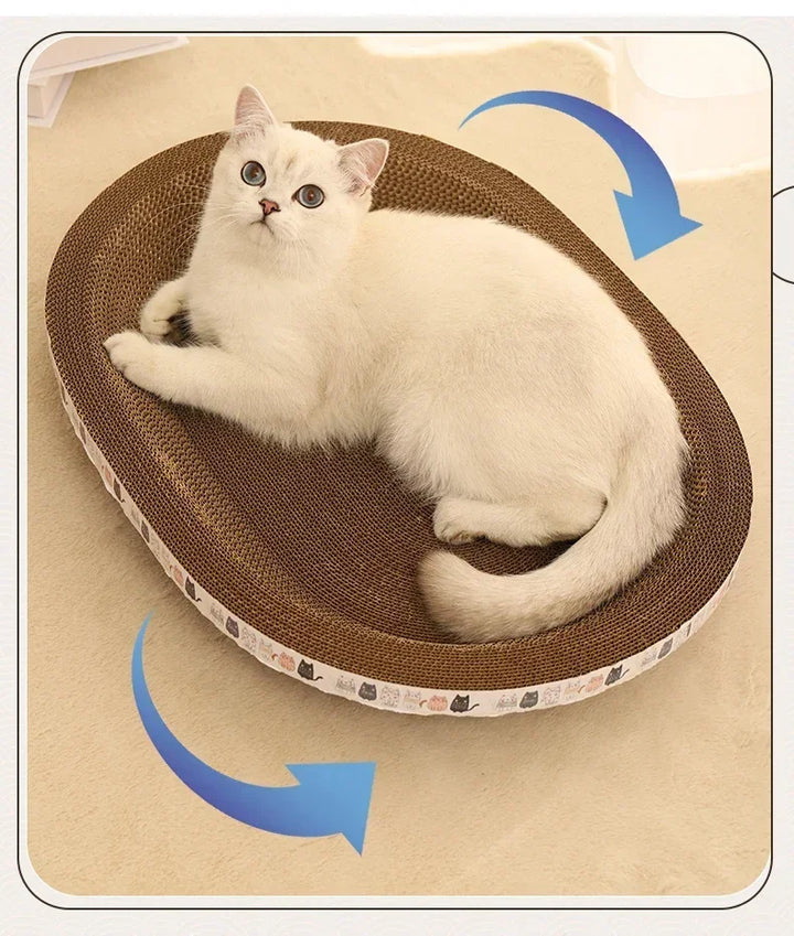 Multi-Use Cat Scratcher Bed