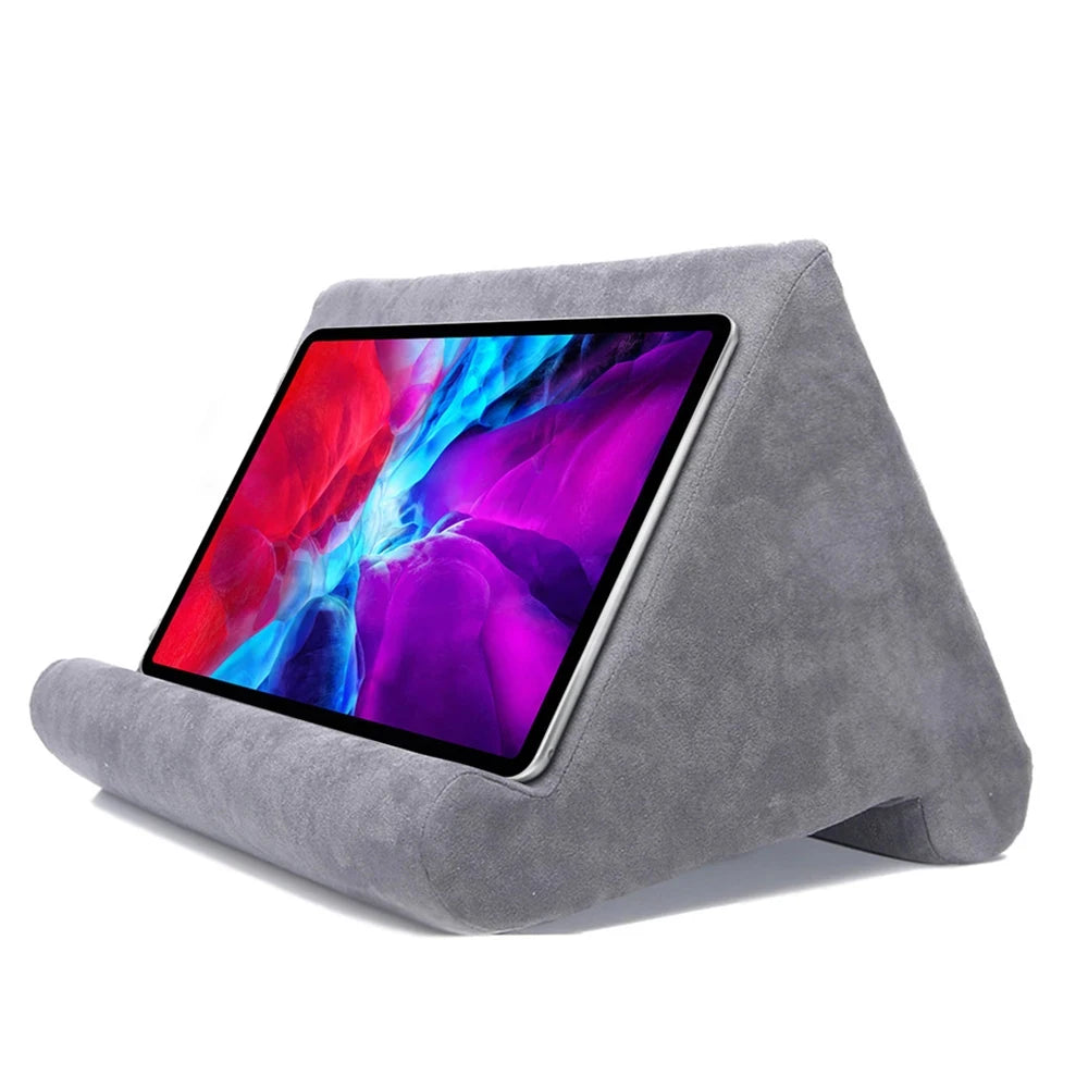 Multi-angle tablet support pillow
