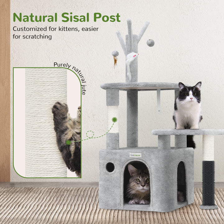 Multi-level cat tree for small cats