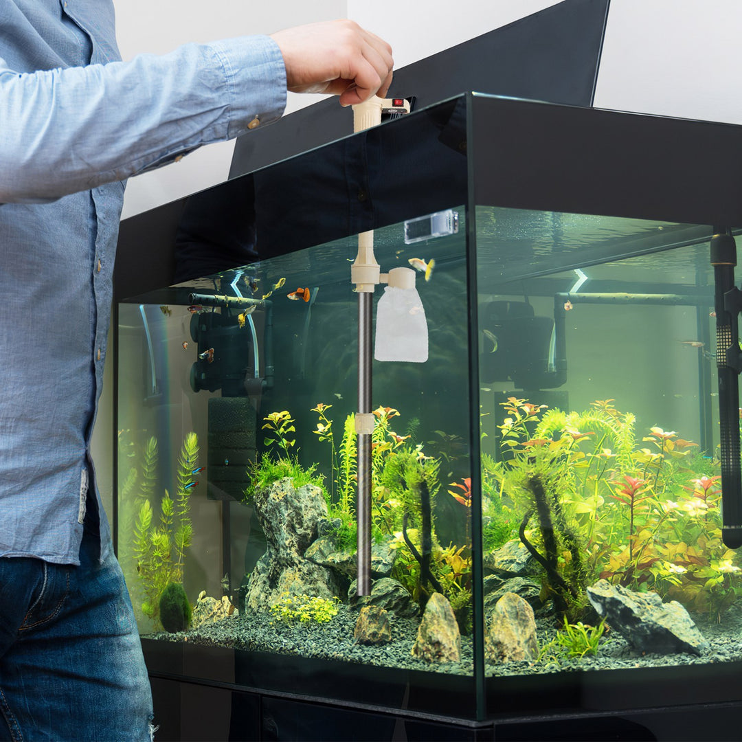 Multifunctional fish tank cleaner set