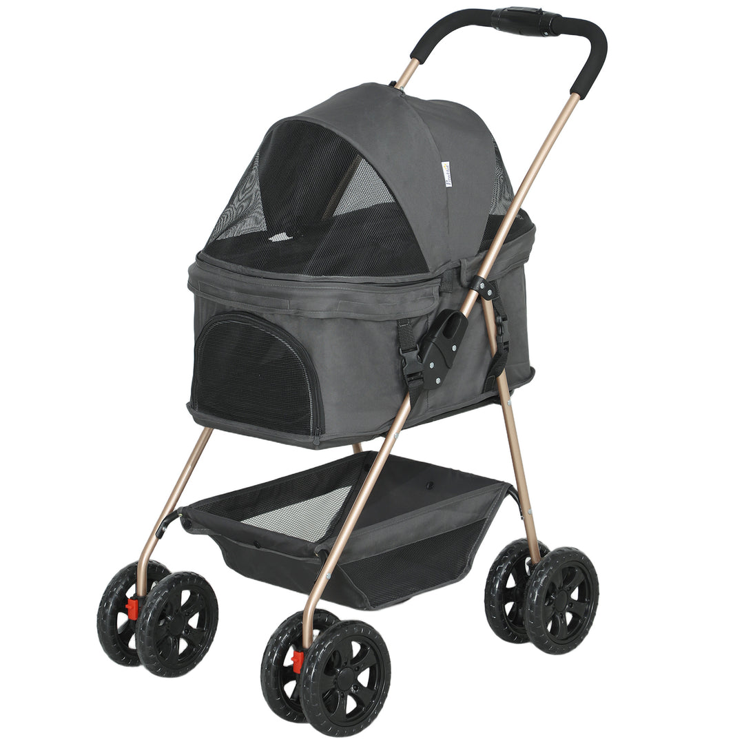 Multifunctional pet stroller for small dogs