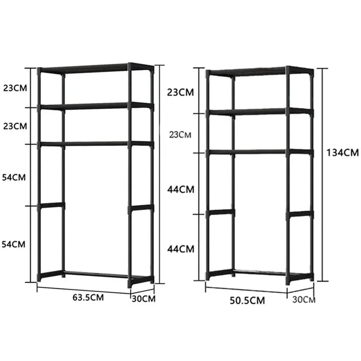 Multilayer Rack for Washing Machines