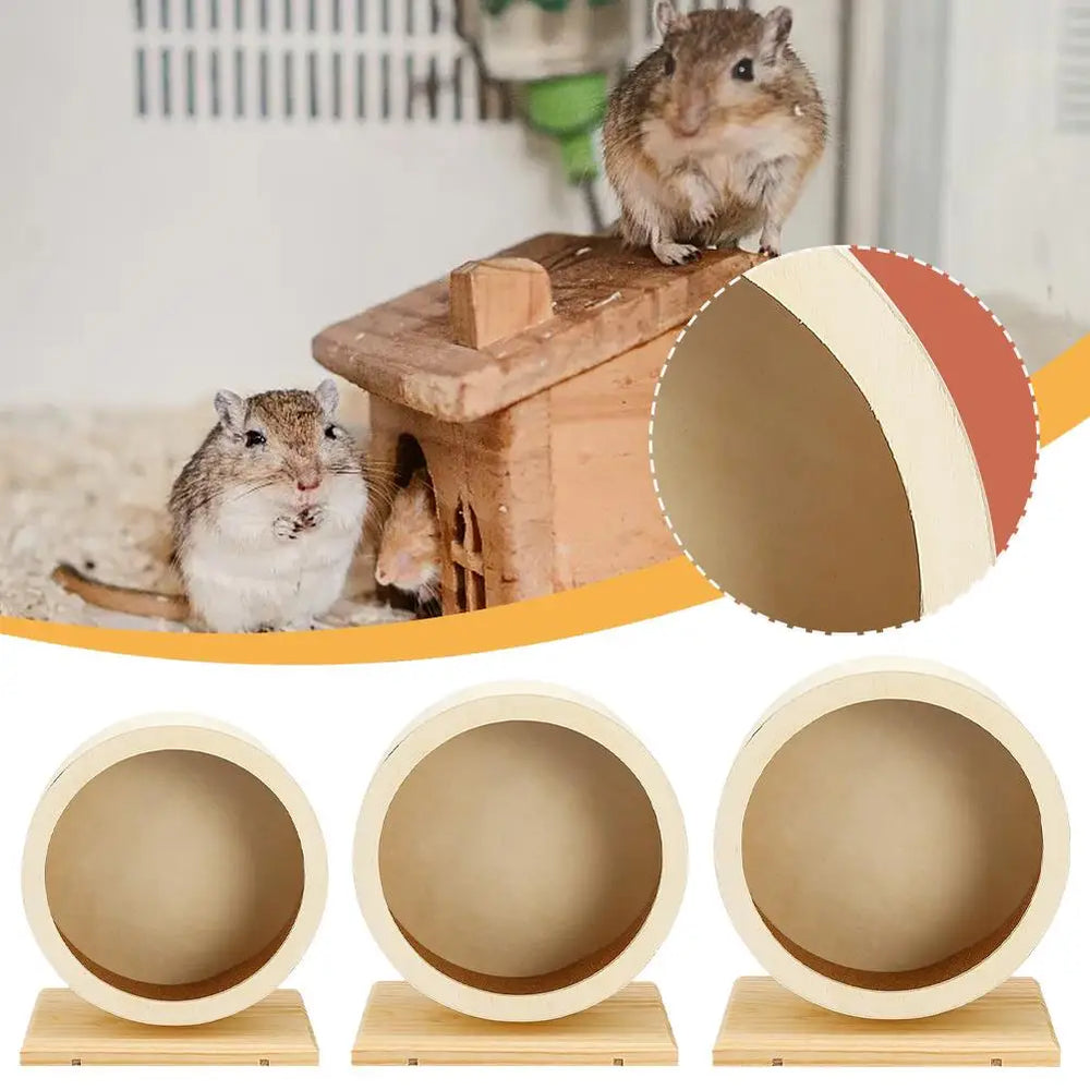 Mute Hamster Exercise Wheel
