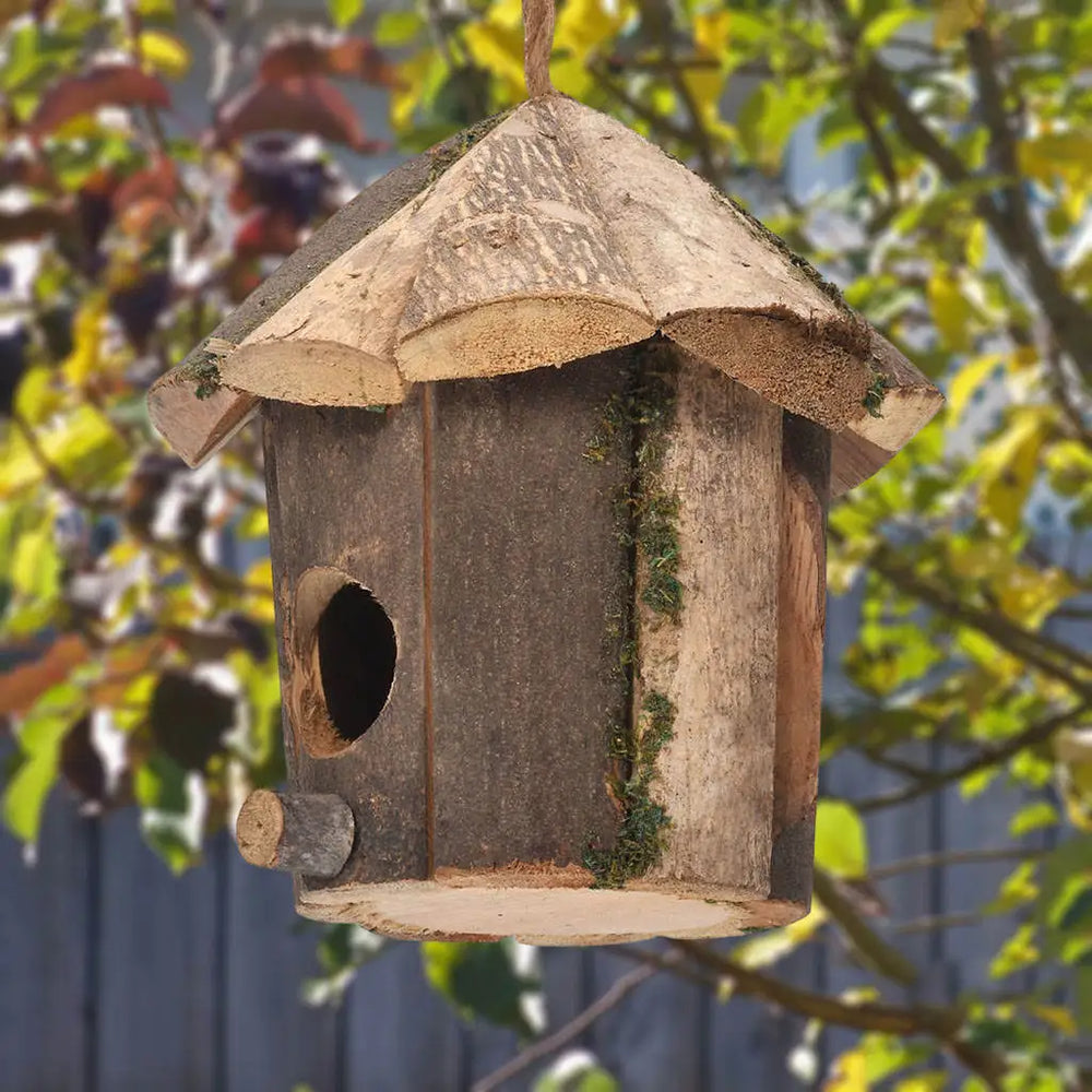 Natural Decor Bird Hut