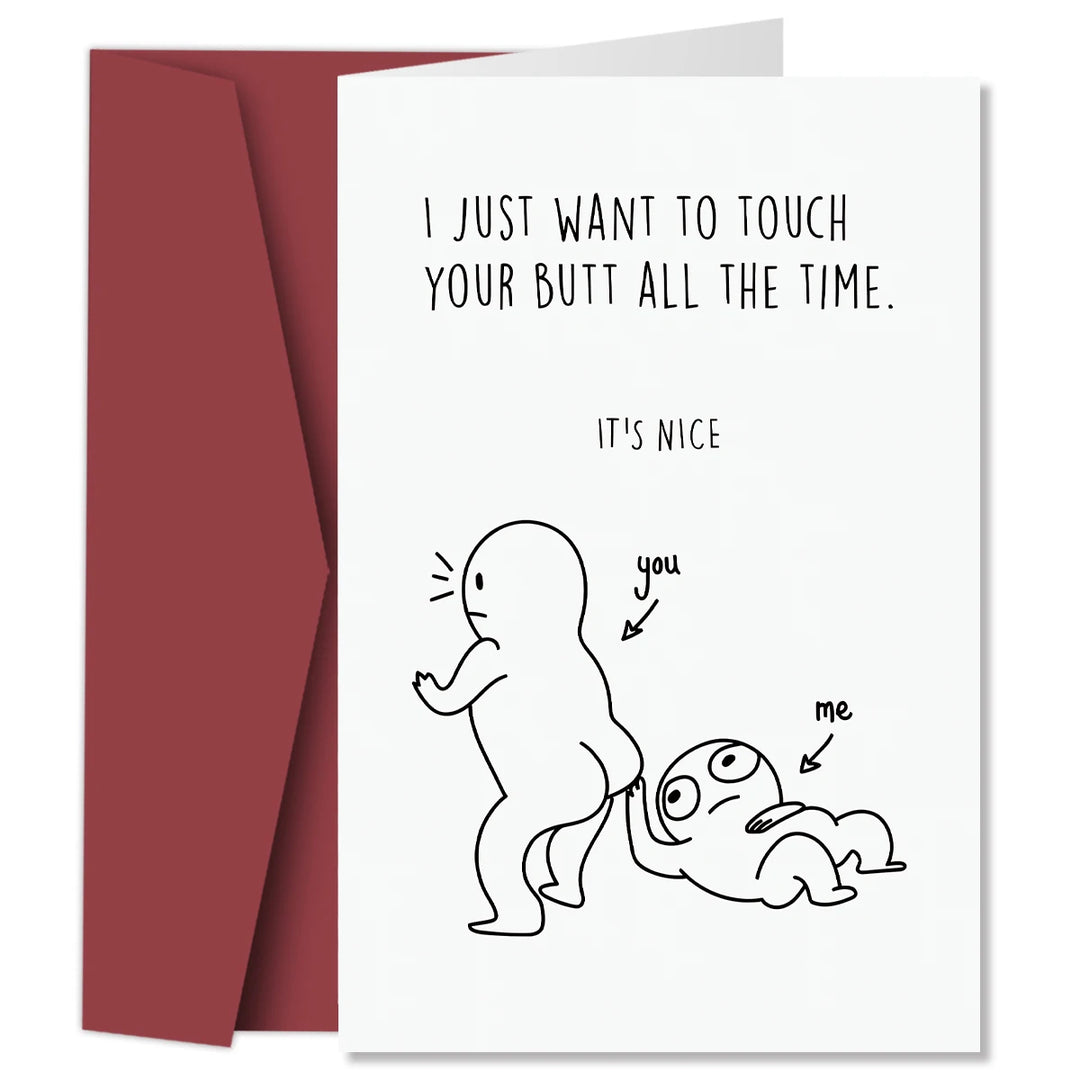 Naughty love card for couples