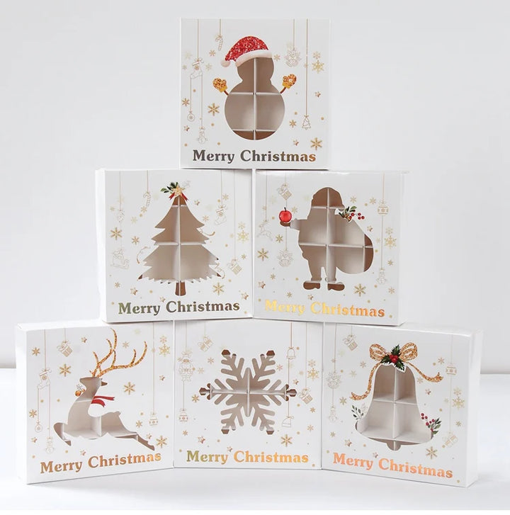 Navidad candy boxes for holiday celebrations