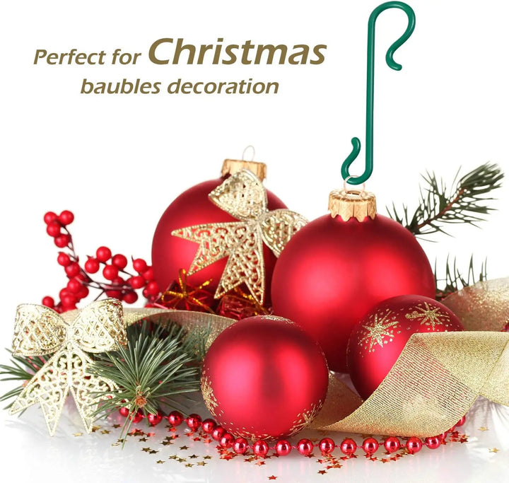 Navidad plastic hooks for holiday pendants