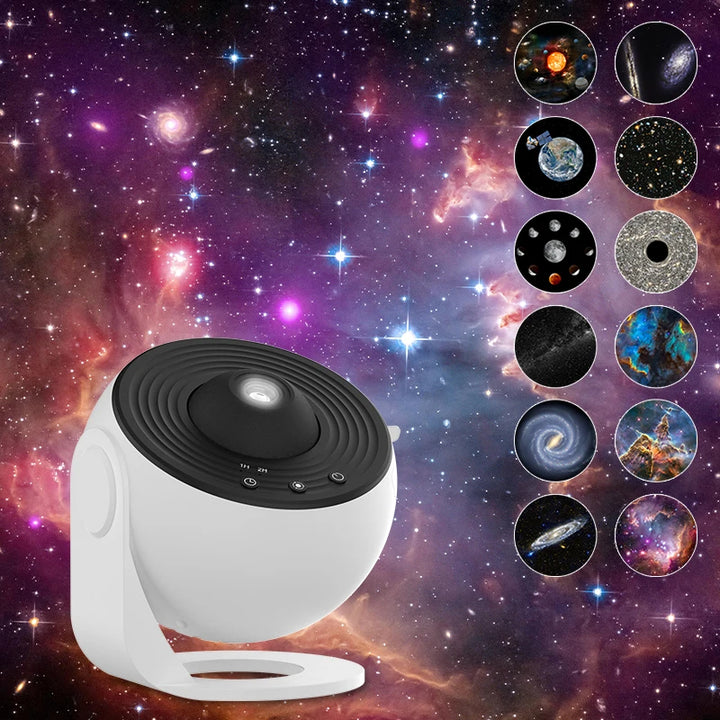 Night light galaxy projector lamp