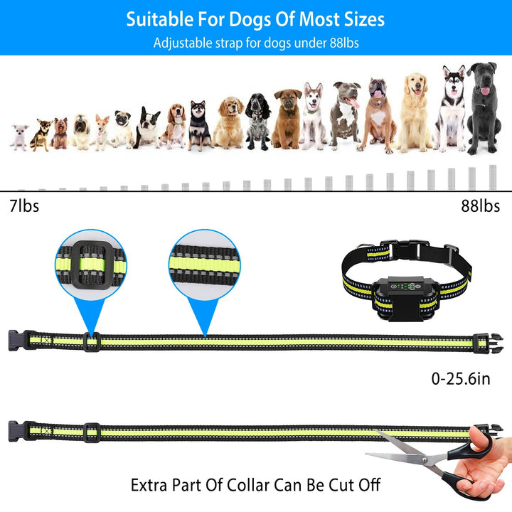 No bark collar with beep vibration
