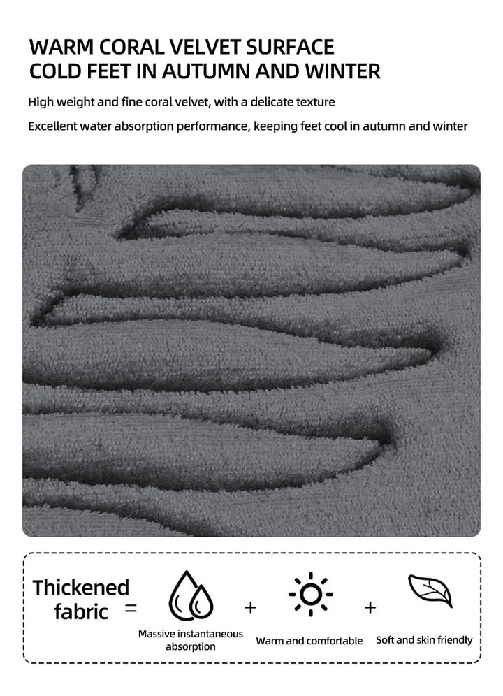 Non-Slip Memory Foam Bath Mat
