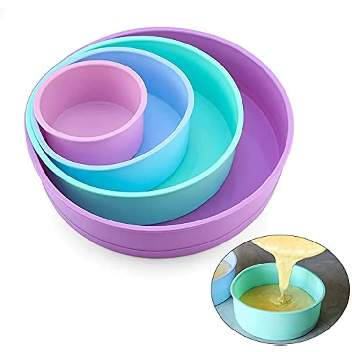 Non-stick baking mold set