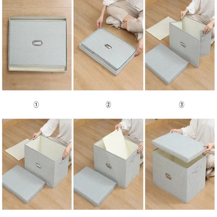 Non-woven closet organizer cube