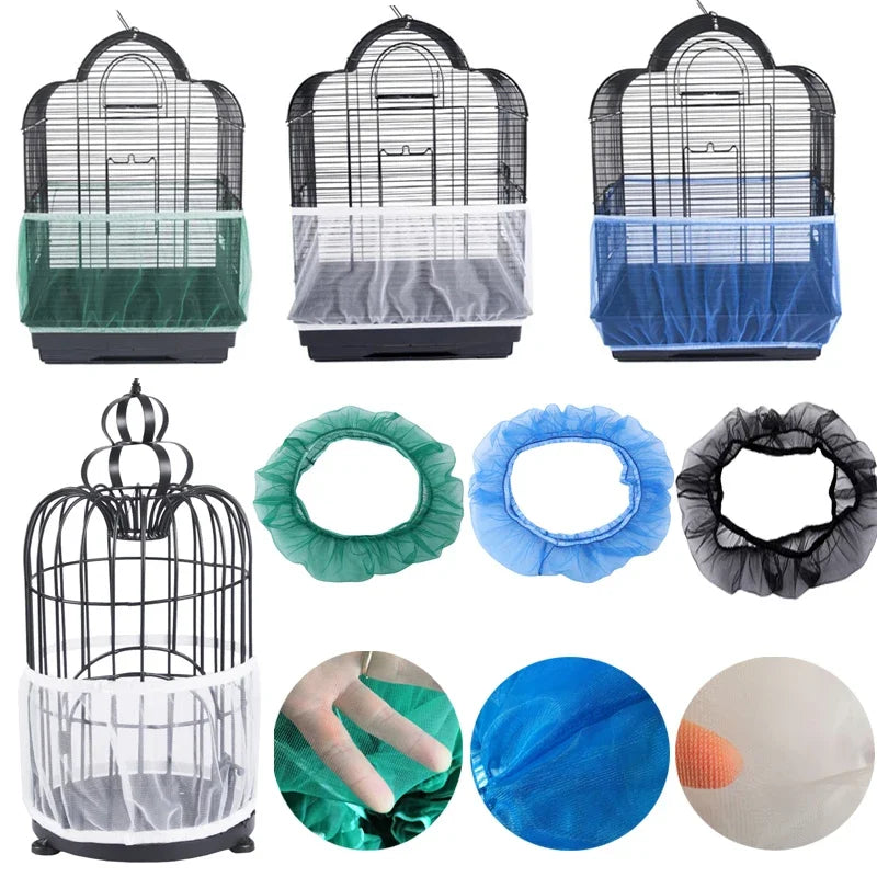 Nylon Mesh Bird Cage Cover