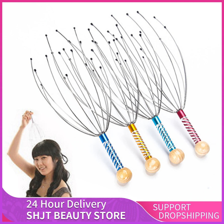 Octopus Head Scalp Massager