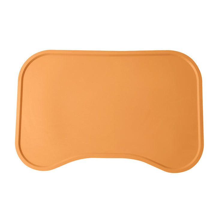 Orange Pet Food Tray