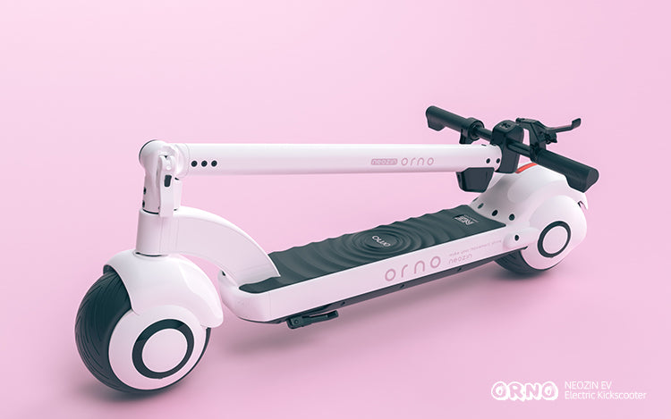 Neozin Orno Single Motor Electric Scooter (500W/ 45KM Range/ 40KMPH Top Speed)- White