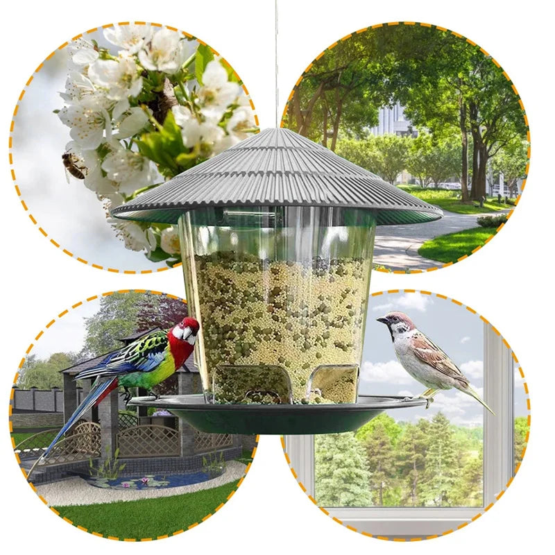 Outdoor Bird Food Dispenser