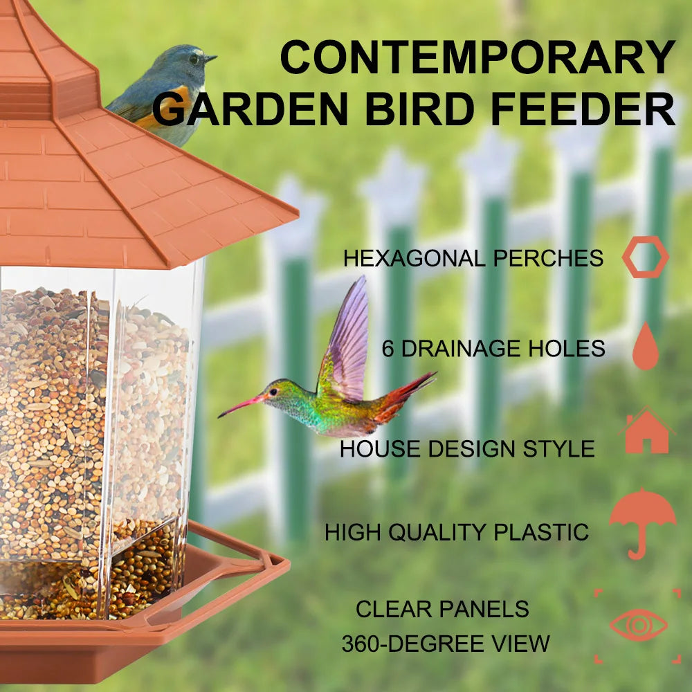 Outdoor Birds Feeder House