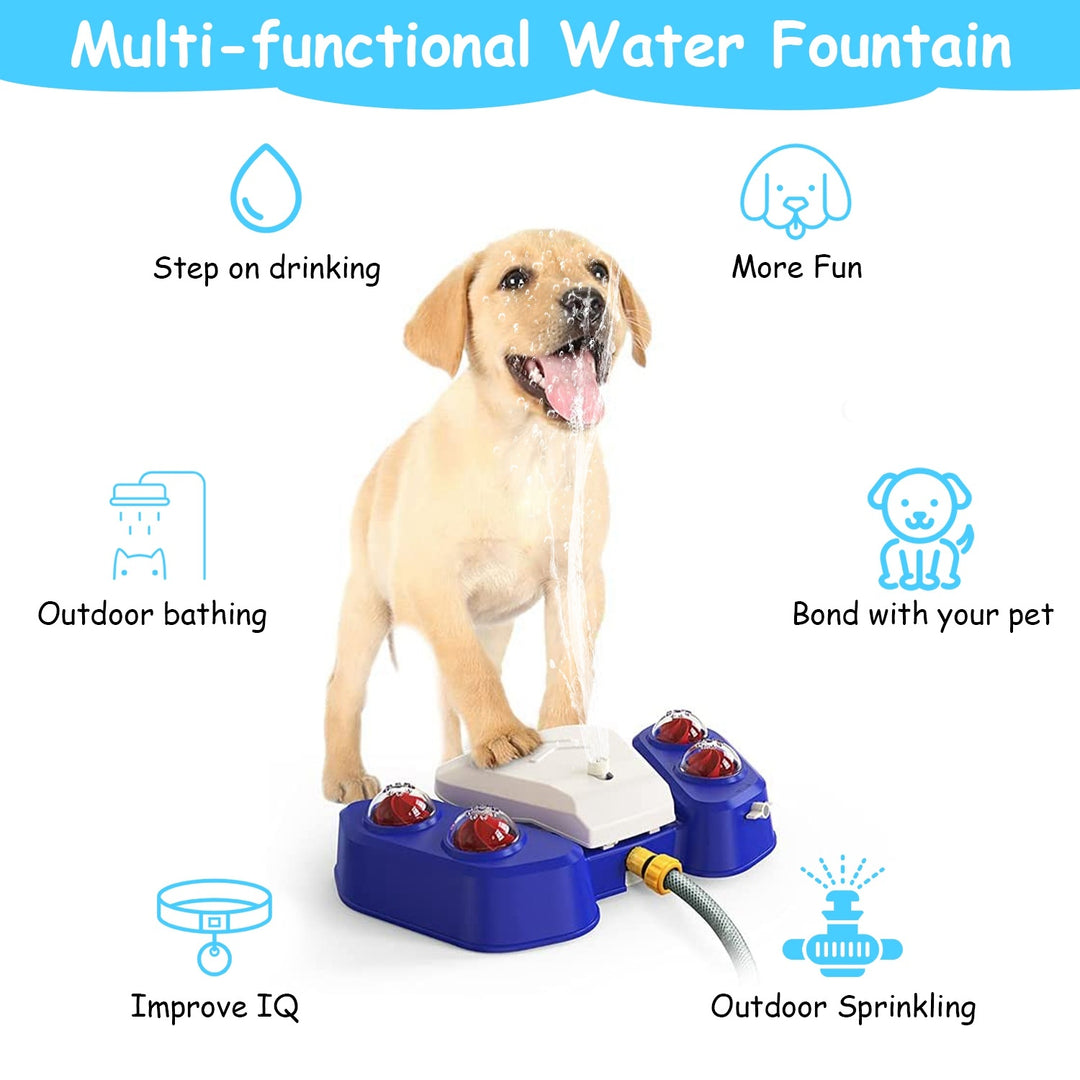Outdoor automatic sprinkler for dogs