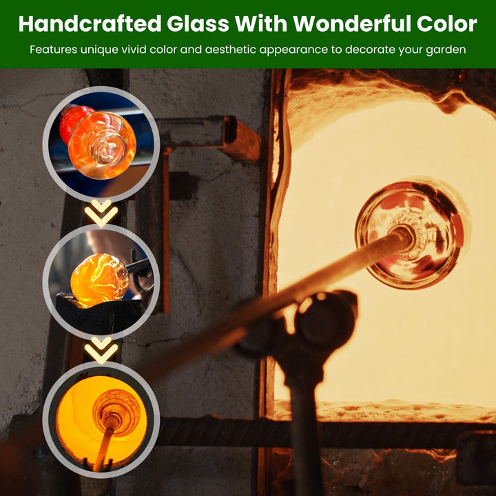 Outdoor hanging hummingbird feeder with perch