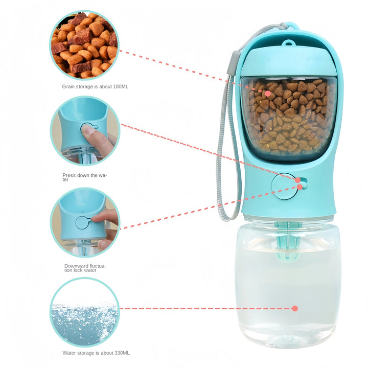 Outdoor water container for dogs