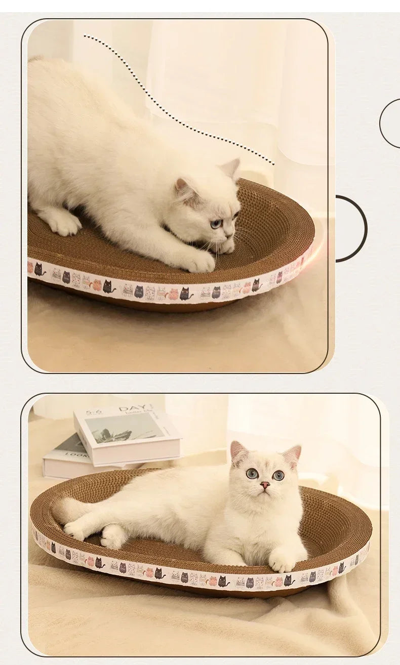 Oval Cat Scratching Board