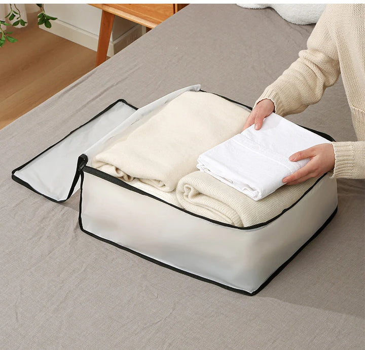 PEVA Quilt Storage Bag Organizer