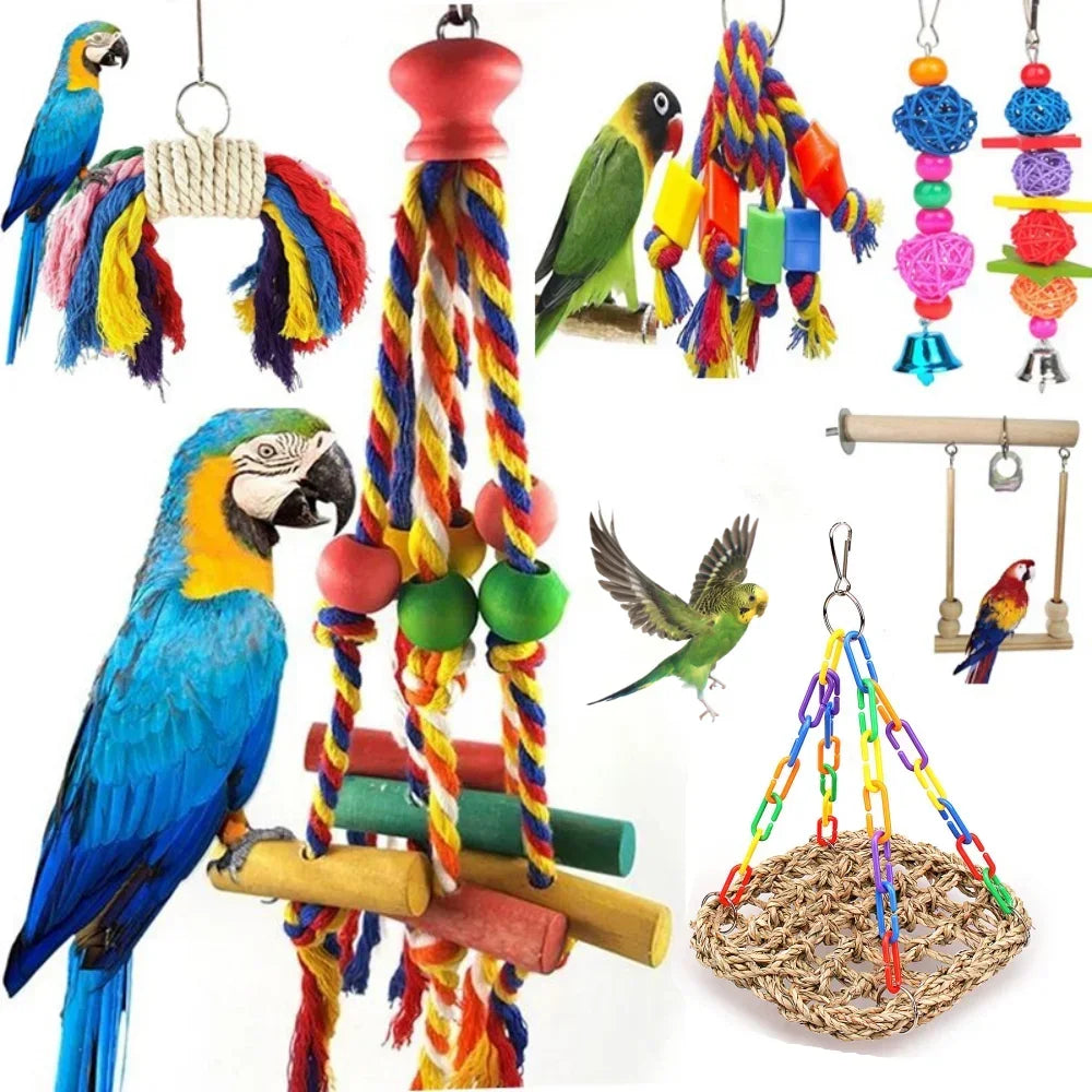 Parrot Chew Toy Cotton Rope