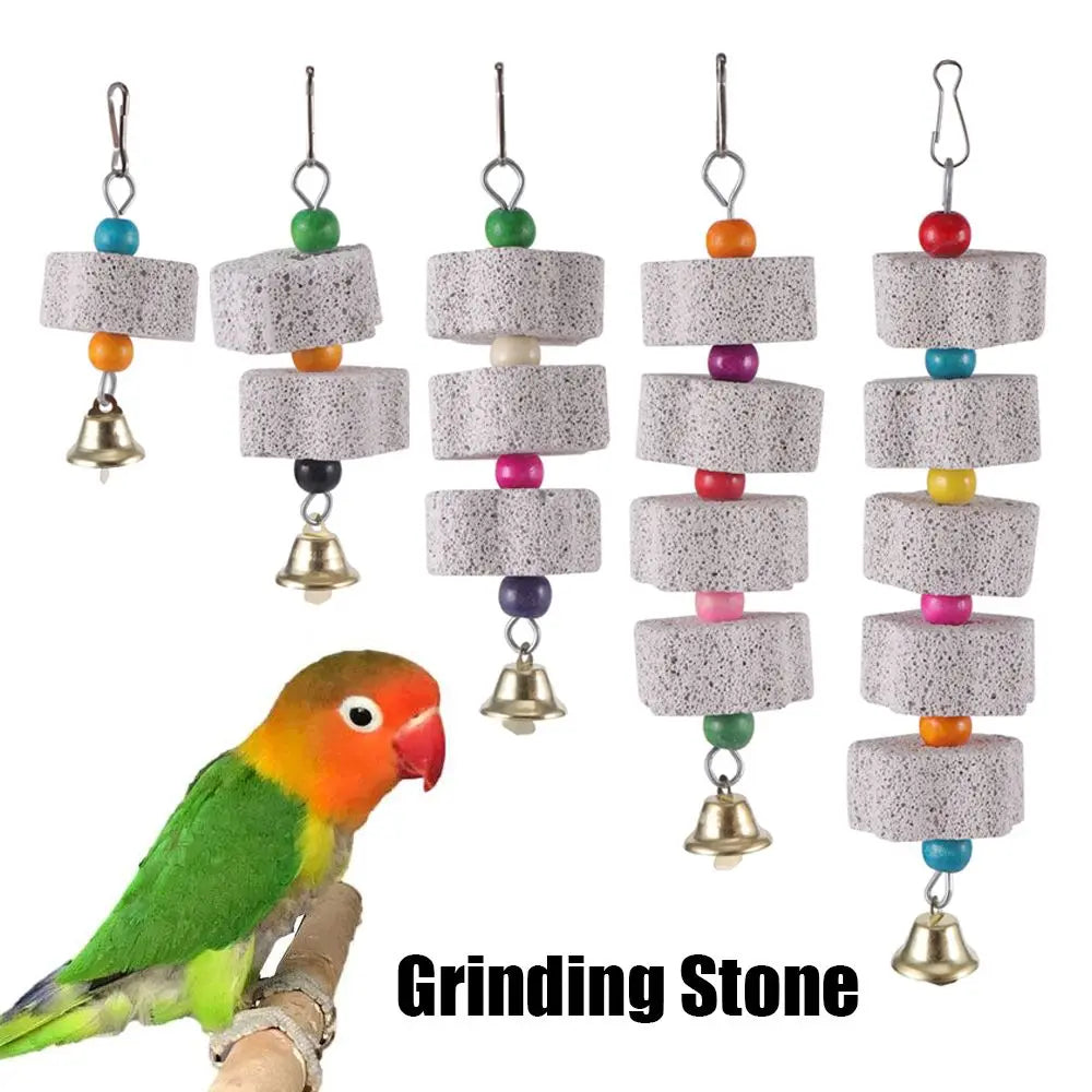 Parrot Chewing Mineral Block Toy