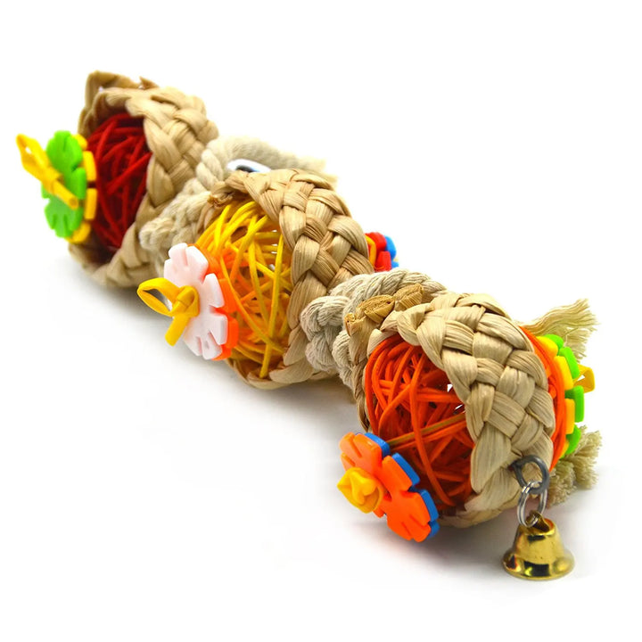 Parrot Toy With Bell Accessories