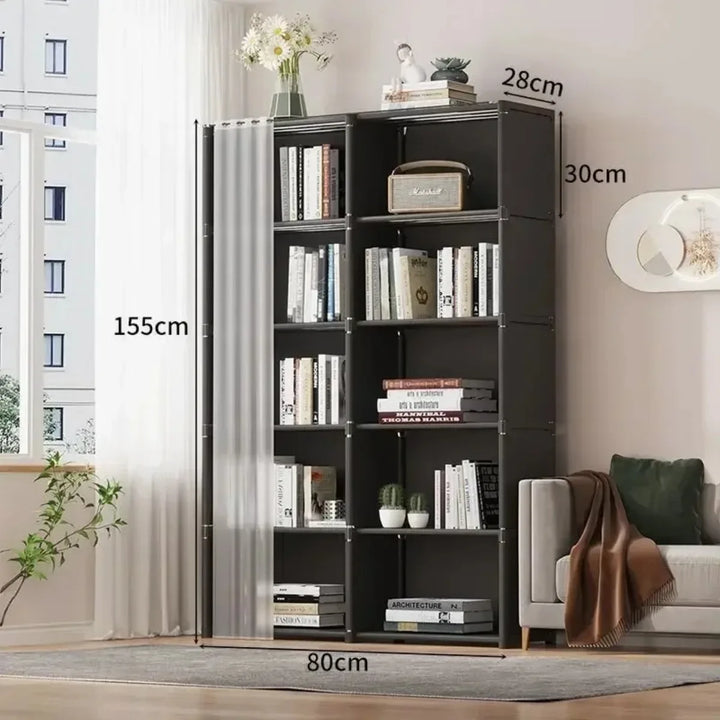 Partition Bookshelf Closet Organizer