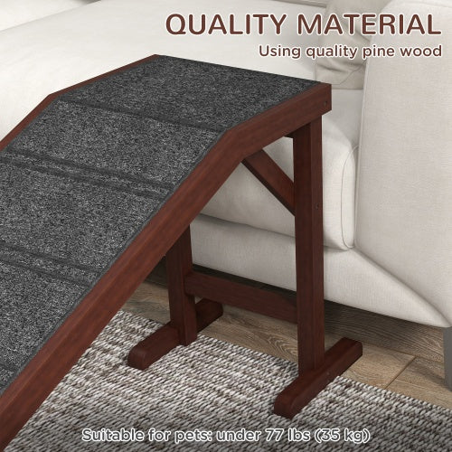 PawHut adjustable pet ramp indoor use