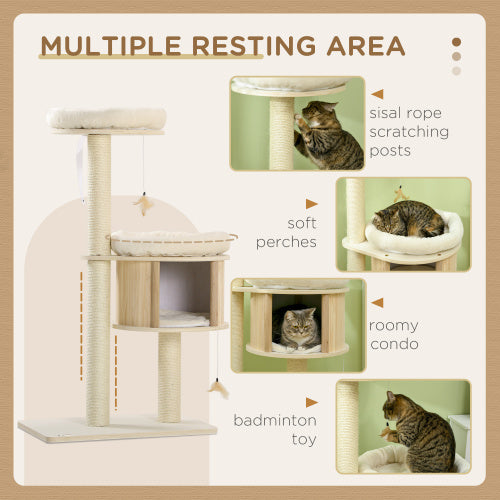 PawHut cat tower for kittens