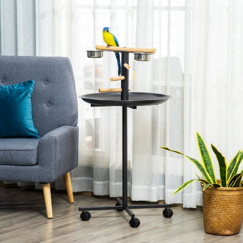 PawHut portable bird play stand