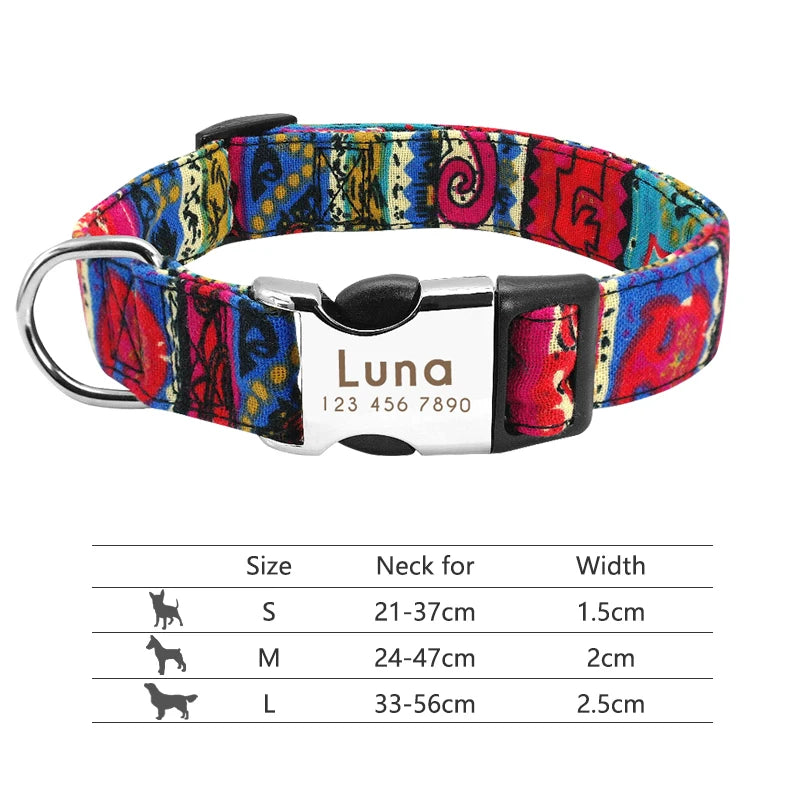 Personalized Collar for Cats and Dogs