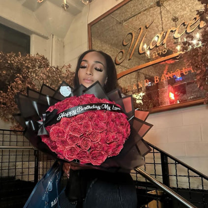 Personalized Valentine Flower Gift