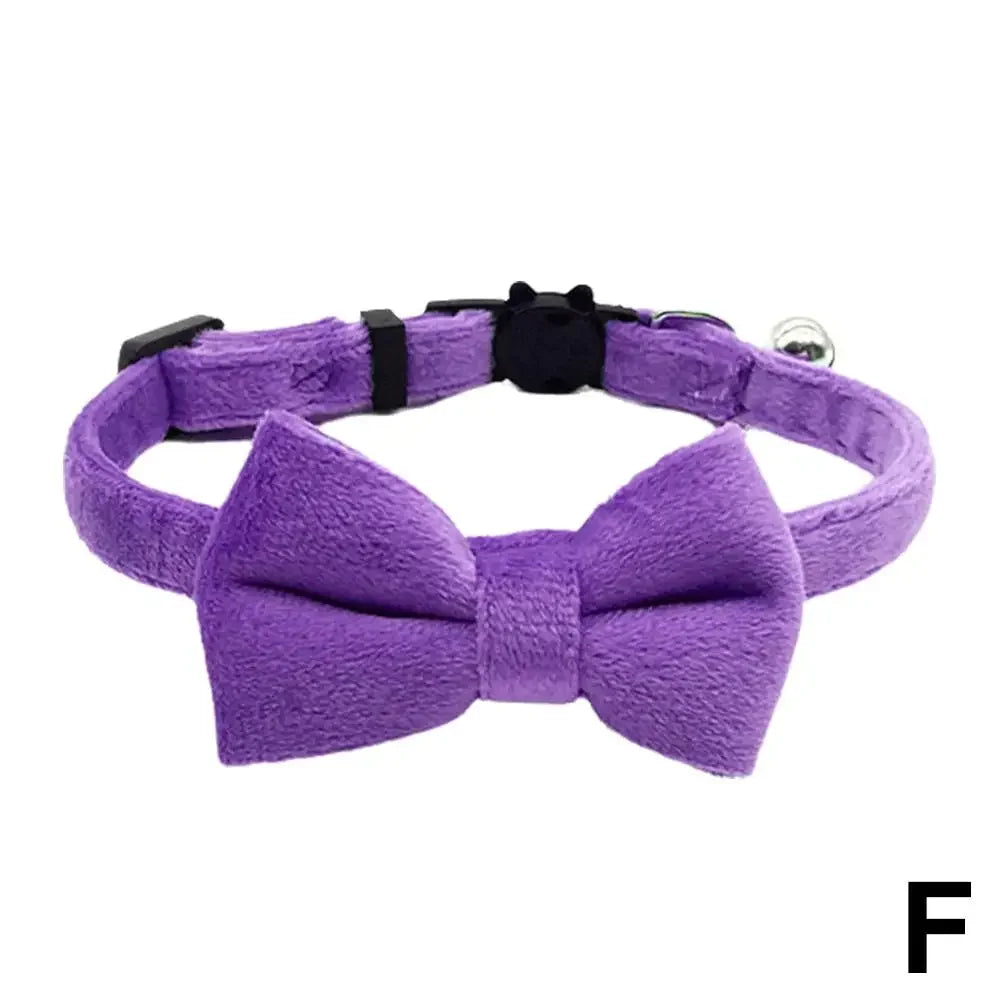 Pet Accessories: Suede Collar with Bell
