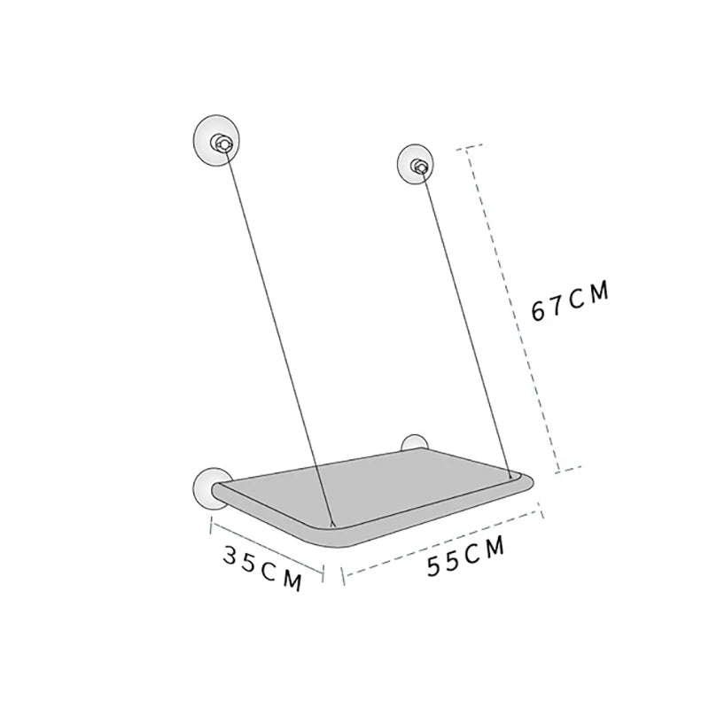 Pet Cat Hammock with Strong Bearing
